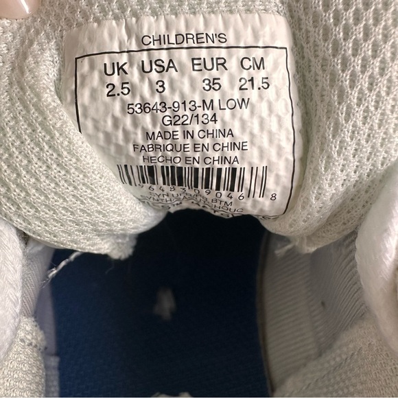 K-Swiss Colorful Graffiti Heart Girls Sneakers size 3 - Picture 8 of 8